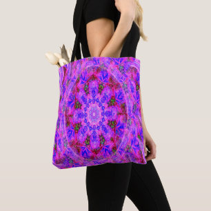 Iced flowers...... tote bag