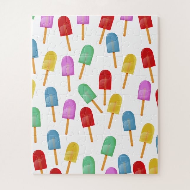 Iced Lolly pattern Jigsaw Puzzle (Vertical)