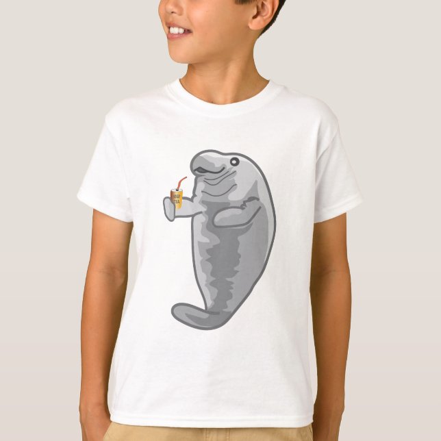 Iced Manatee - just chill T-Shirt (Front)