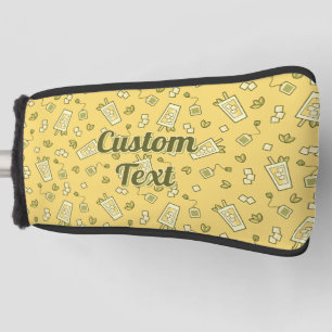 Iced Tea Pattern Golf Head Cover