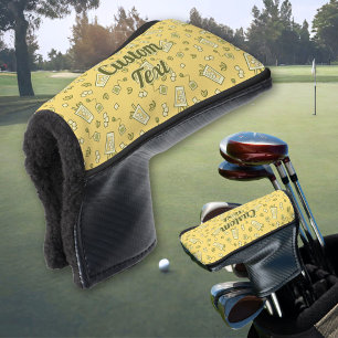 Iced Tea Pattern Golf Head Cover