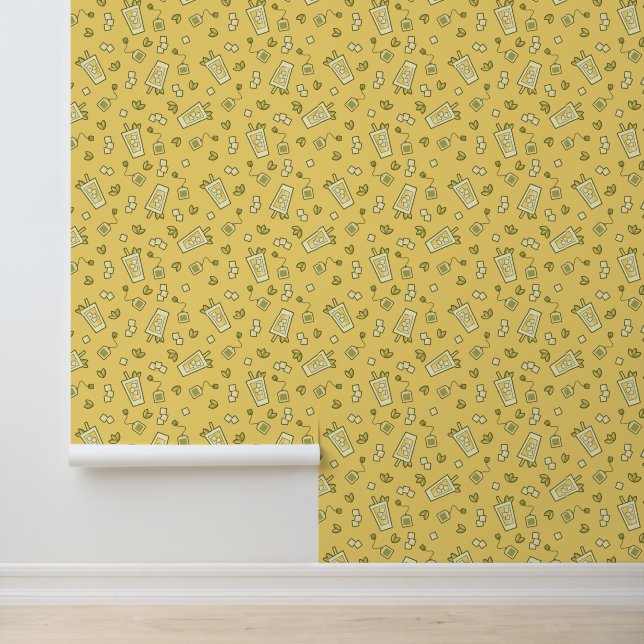 Iced Tea Pattern Wallpaper (Application)