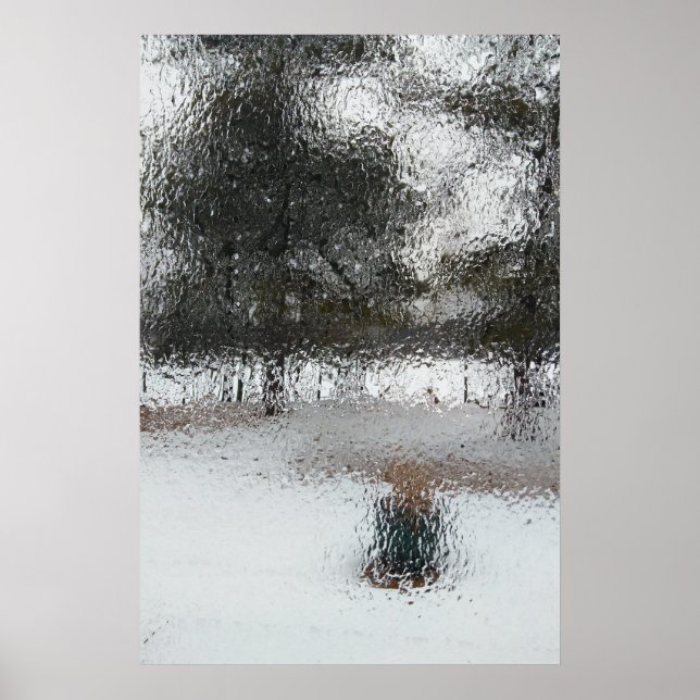 Iced Window Print, Value Poster Paper (Matte) (Front)