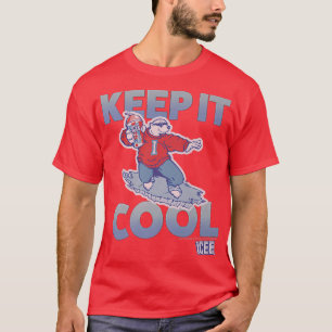 ICEE Bear Keep It Cool Surf Pose Premium  T-Shirt
