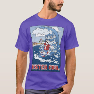 ICEE Bear Mister Cool Surfing Poster Premium  T-Shirt