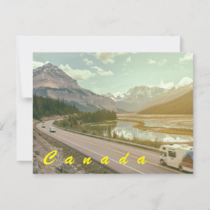 Icefield Parkway, Canada Postcard