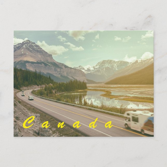 Icefield Parkway, Canada Postcard (Front)