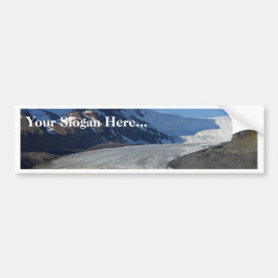 Icefields Parkway Glaciers Snow Canada Bumper Sticker