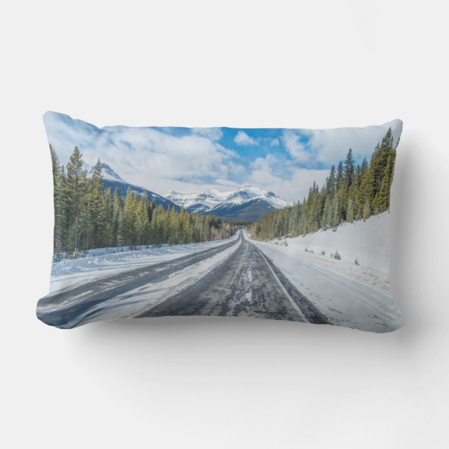Icefields Parkway Lumbar Cushion (Front)