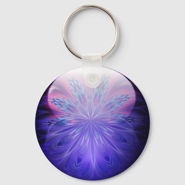 IceFire Jewel Keychain (Front)