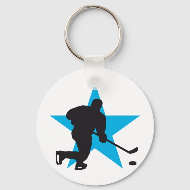 icehockey key ring (Front)