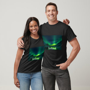 Iceland Aurora Borealis  T-Shirt