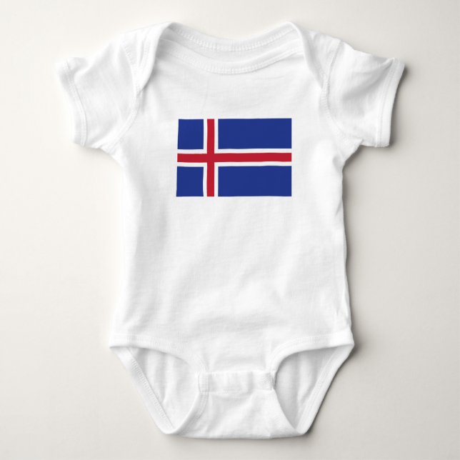 Iceland Baby Bodysuit (Front)