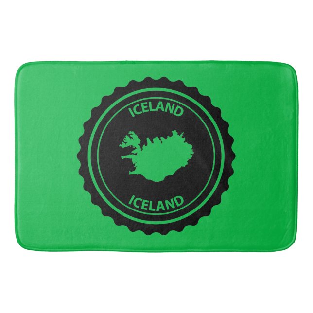Iceland Bath Mat (Front)