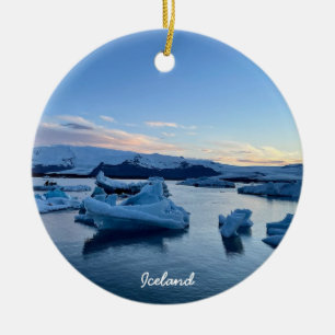 Iceland - ceramic ornament