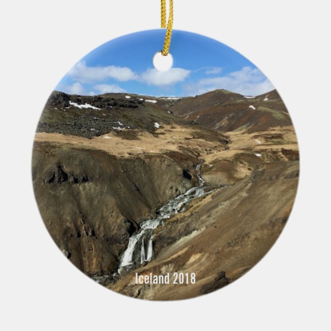Iceland Christmas ornament (Front)