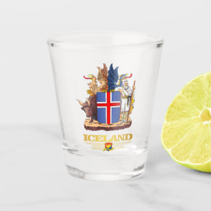 Iceland COA Shot Glass