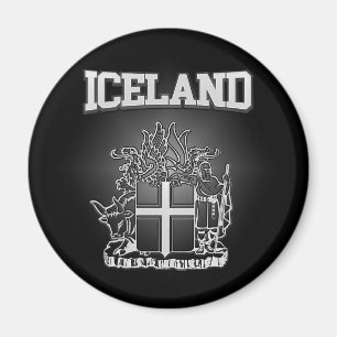 Iceland Coat of Arms Magnet