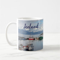 Iceland Coffee Mug Cup Husavik Souvenir Memento