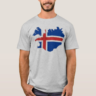 Iceland country flag T-Shirt