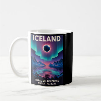 Iceland Eclipse 2026 August 12 Total Solar Eclipse Coffee Mug