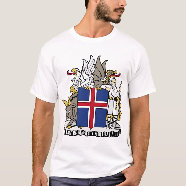 iceland emblem T-Shirt (Front)