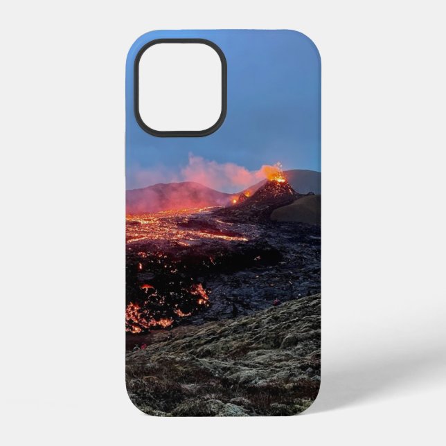 Iceland eruption - Case-Mate iPhone Case (Back)
