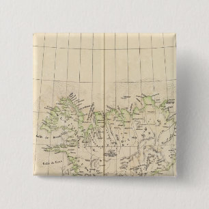 Iceland, Europe 15 Cm Square Badge
