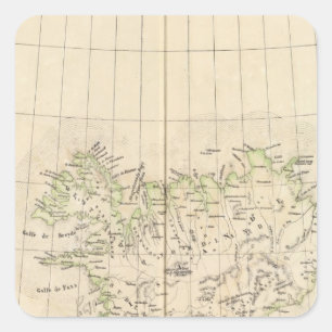 Iceland, Europe Square Sticker