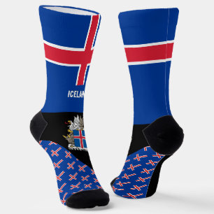 Iceland, fashion, Icelandic flag, patriotic Socks