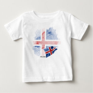 Iceland flag baby T-Shirt