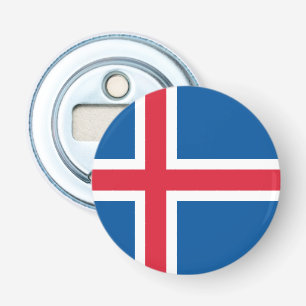 Iceland flag - bottle opener