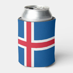 Iceland Flag Can Cooler