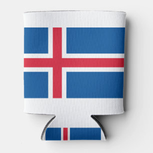 Iceland Flag Can Cooler