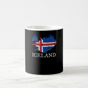 Iceland Flag Coffee Mug