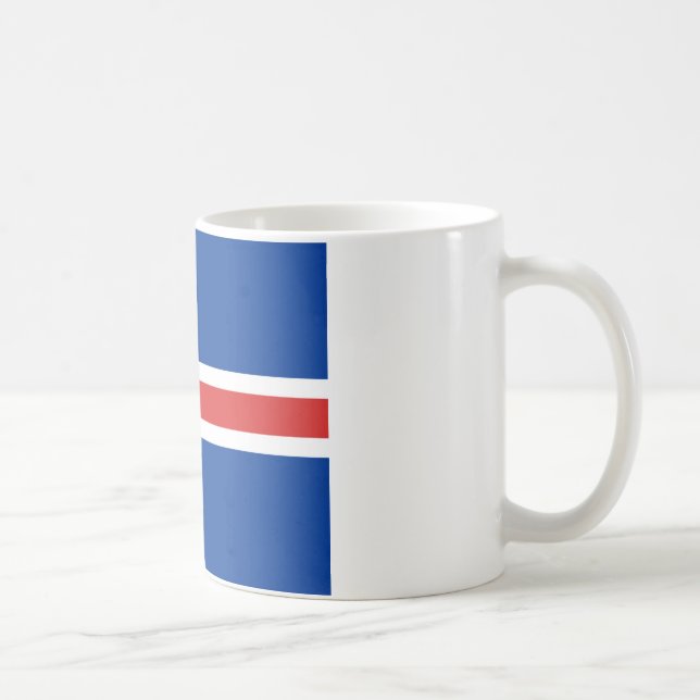 Iceland flag coffee mug (Right)
