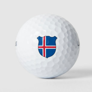 Iceland Flag Grand Patriotic Golf Balls