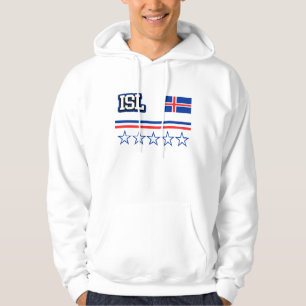 Iceland Flag Hoodie