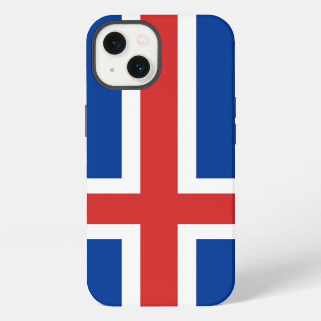 Iceland Flag iPhone Case (Back)