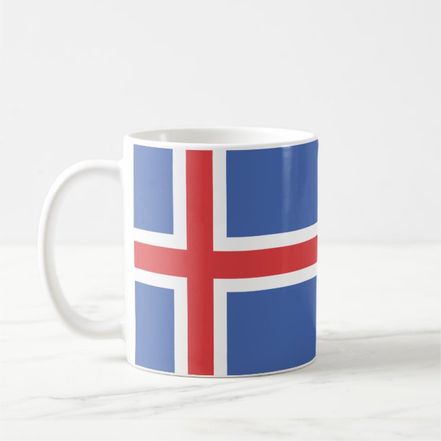 Iceland Flag Mug (Left)