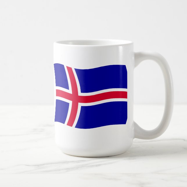 Iceland Flag Mug (Right)