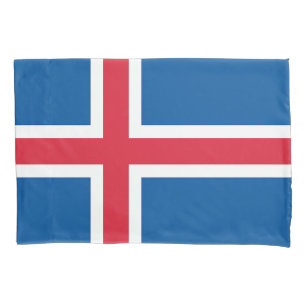 Iceland Flag Pillowcase