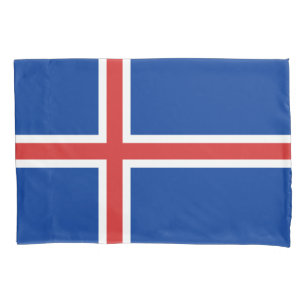 Iceland Flag Pillowcase