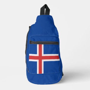 Iceland flag sling bag