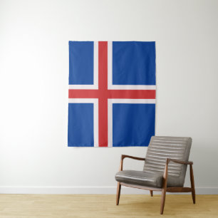 Iceland flag tapestry