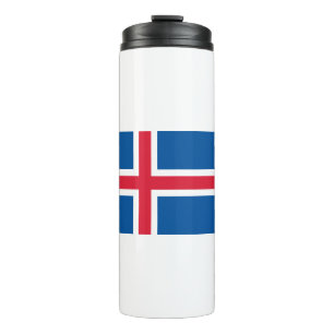 Iceland Flag Thermal Tumbler