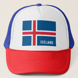Iceland Flag Trucker Hat
