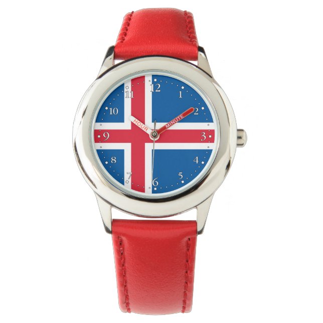 Iceland Flag Watch (Front)