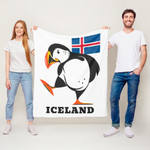 Iceland Fleece Blanket