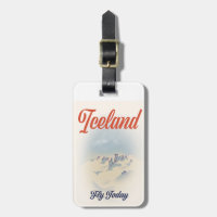Iceland "Fly Today" vintage travel poster Giant Co